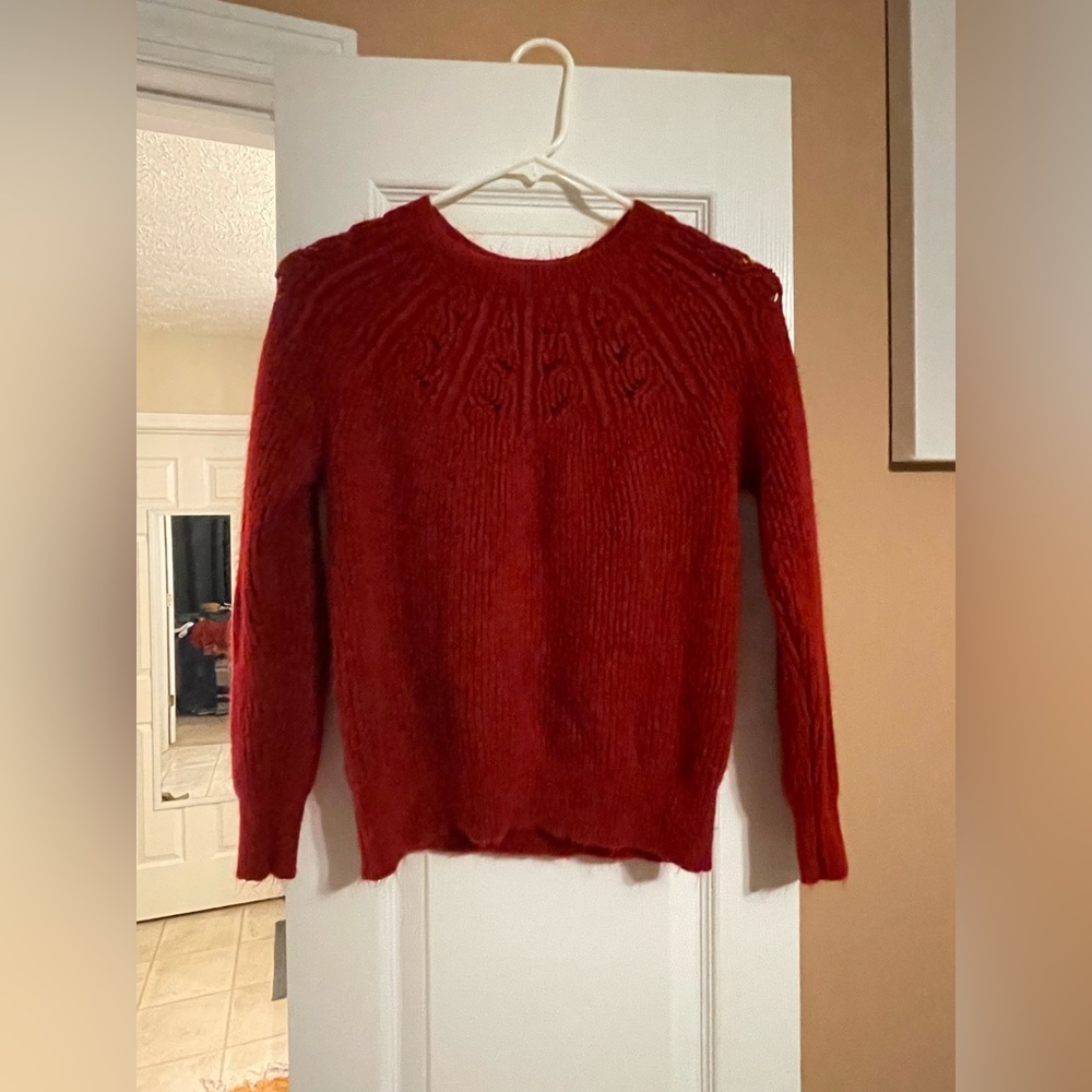 Knox Rose by Target, red sweater, size XS
